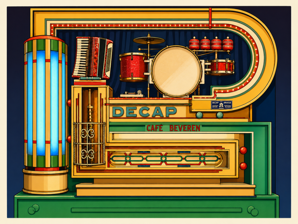 decap orgel gestylleerd